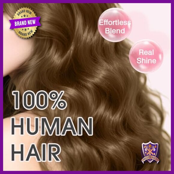 Real Human Hair Topper Clip In Bangs Lace Base 3 Clips 8x10cm main image 4